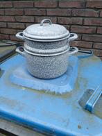 Stoompan (gewolkt), Ophalen of Verzenden, Gebruikt, Overige materialen, Kookpan of Snelkookpan