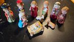 Kerststal beeldjes set, Diversen, Kerst, Ophalen of Verzenden, Zo goed als nieuw