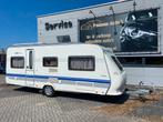 HOBBY 540 ULA Excellent|Mover|V-tent|Z.G.Staat, Caravans en Kamperen, Caravans, Vast bed, Hobby, Bedrijf, Schokbreker