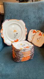 Gebakstel, bord met 19 gebaksbordjes, Ophalen