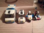 Lego City politie auto's + motor + quad, Ophalen of Verzenden, Zo goed als nieuw
