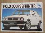 VW Polo Coupe Sprinter leaflet, Boeken, Verzenden, Gelezen, Volkswagen