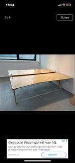 Grote Bureau - 2.2m - Ruimte voor 2-4 personen, Huis en Inrichting, Bureaus, Ophalen, Zo goed als nieuw, Bureau