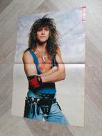 80s Poster van zanger Jon Bon Jovi, Ophalen of Verzenden, Zo goed als nieuw