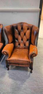 stoelen, Ophalen, Gebruikt, Twee, Bruin