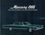 Folder Mercury modellen (USA-uitgave - 1966), Verzenden, Gelezen, Overige merken