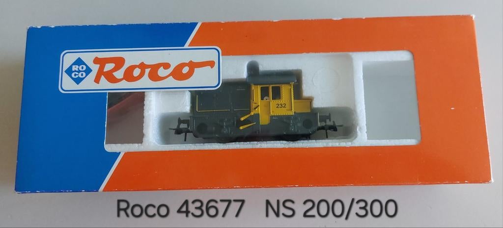 Roco 43677, H0, NS dieselloc 'Sik', nr. 232, Hobby en Vrije tijd, Modeltreinen | H0, Analoog, Ophalen of Verzenden, Zo goed als nieuw