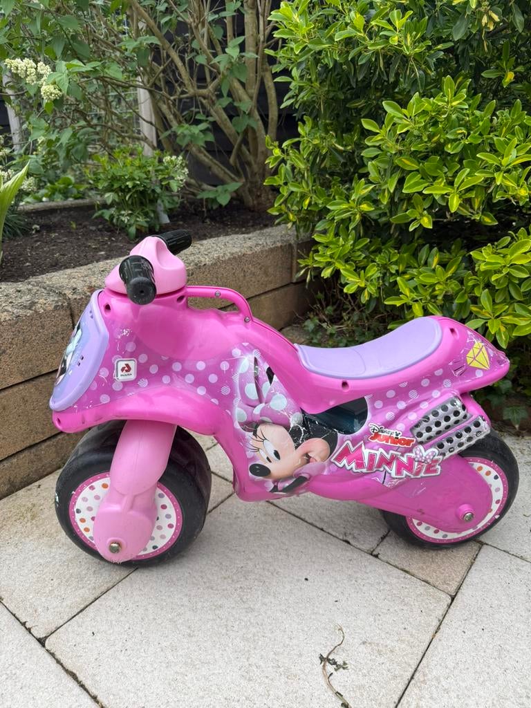 Loopnotor minnie mouse, Ophalen, Gebruikt