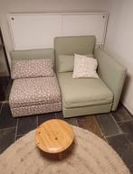 Ikea Vallentuna slaapbank met opberger mooi, Ophalen of Verzenden, Zo goed als nieuw, Stof