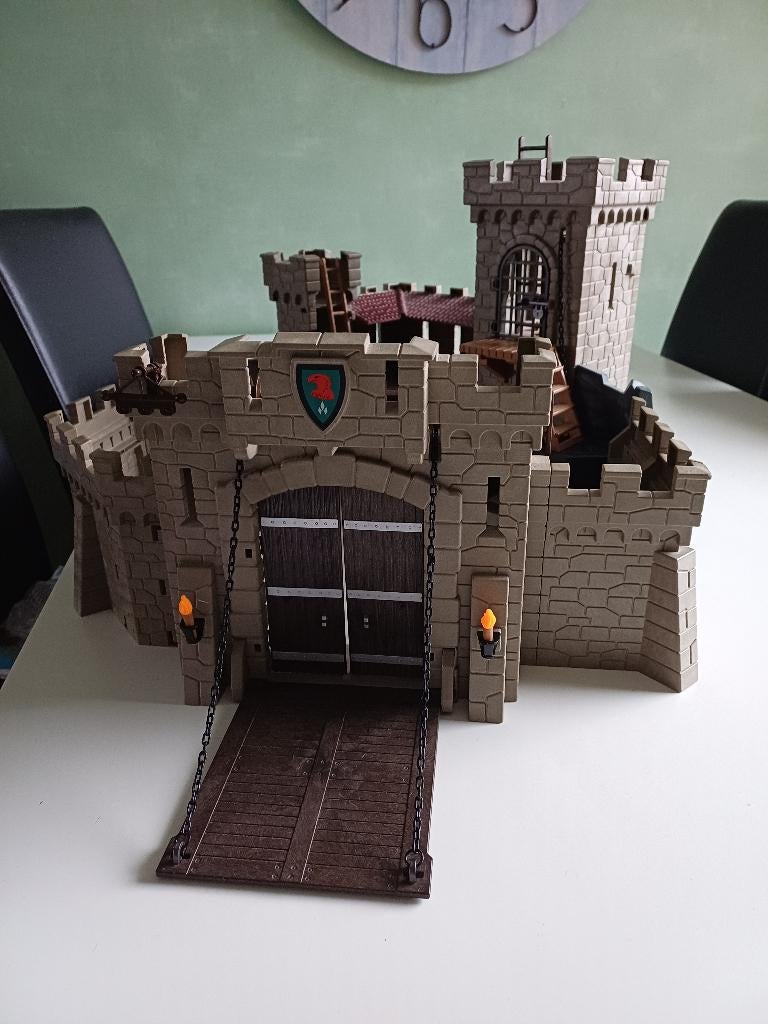 Playmobil kasteel van de Valkenridders - 4866, Kinderen en Baby's, Speelgoed | Playmobil, Ophalen of Verzenden, Gebruikt, Los playmobil