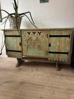 Bohemian, vintage, Ibiza style dressoir, Ophalen, Zo goed als nieuw, 25 tot 50 cm