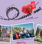 4 kaartjes Efteling, Tickets en Kaartjes, Drie personen of meer, Ticket of Toegangskaart