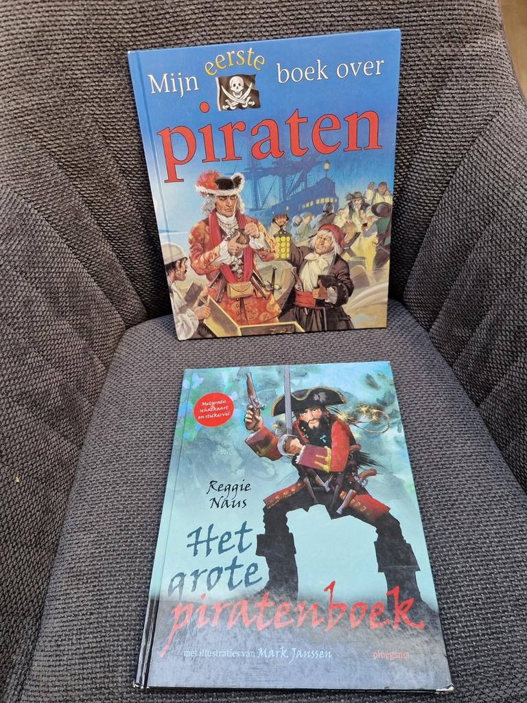 Mijn eerste boek over piraten, Het grote piratenboek, Boeken, Ophalen of Verzenden, Zo goed als nieuw, Reggie Naus, Fictie algemeen