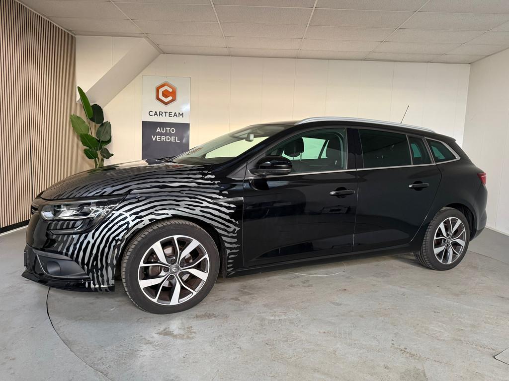 Renault Mégane Estate 1.2 TCe Safari Editie Airco, Navigati, Gebruikt, 4 cilinders, Leder en Stof, Origineel Nederlands