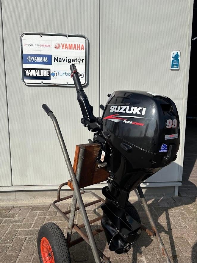 prachtig uitziende en goedlopende suzuki 9.9 pk, Ophalen, Gebruikt, 5 tot 10 pk, Viertaktmotor