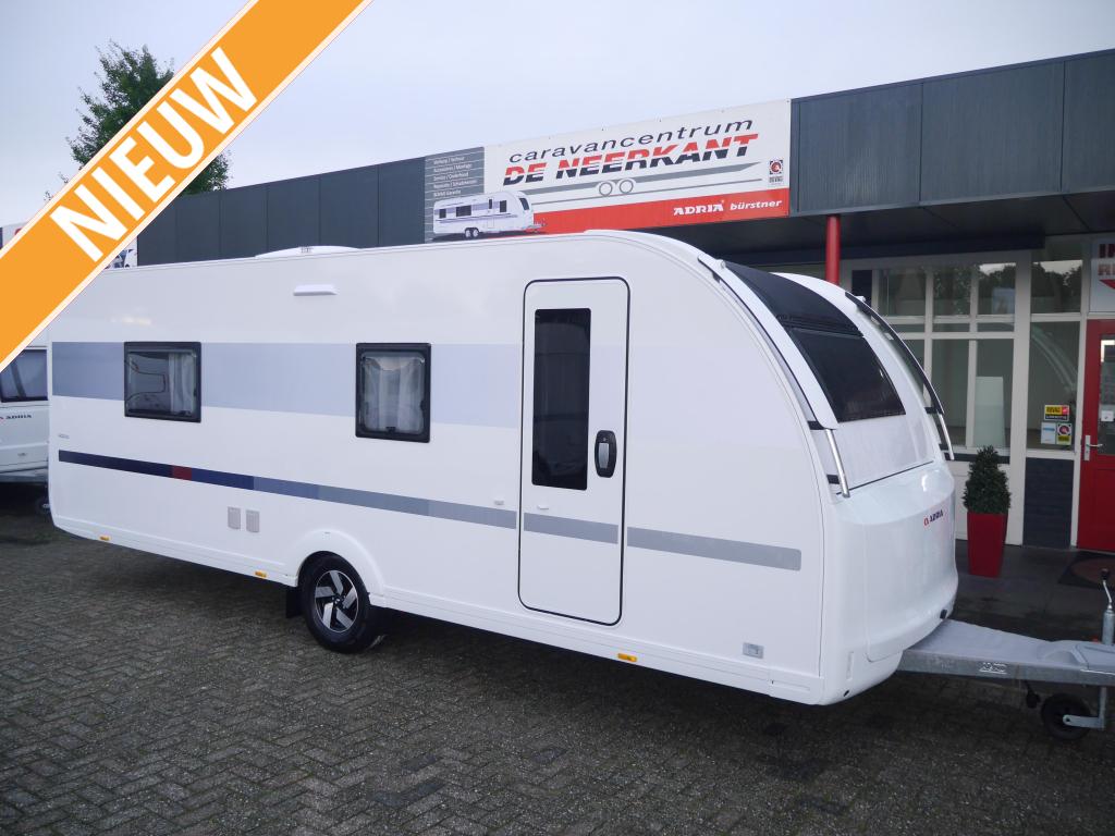Adria Adora 613 HT € 3000.- korting, Caravans en Kamperen, Caravans, Schokbreker, Tot en met 2, Bedrijf, Adria