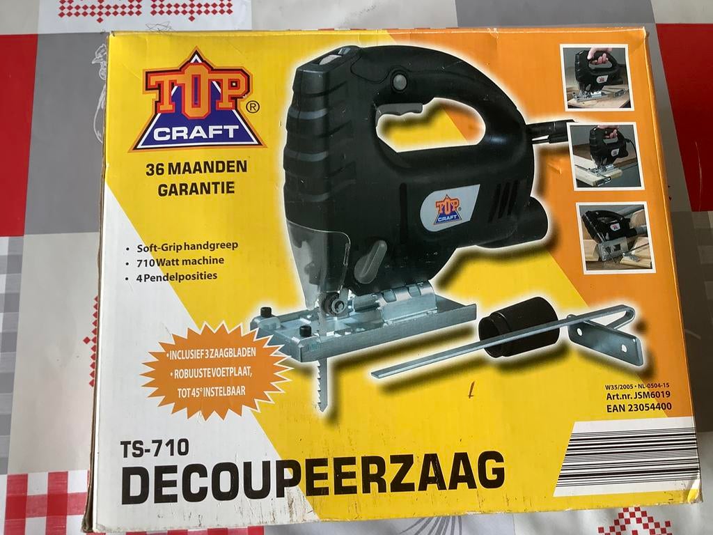 Decoupeerzaag, Doe-het-zelf en Verbouw, Gereedschap | Zaagmachines, Ophalen, Gebruikt, Decoupeerzaag, 30 tot 70 mm