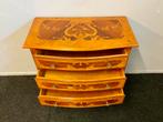 Vintage ladekastje jaren 60/70 rococo stijl barok, 50 tot 100 cm, Zo goed als nieuw, 3 of 4 laden, Nvt