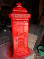 brievenbus, Ophalen, Zo goed als nieuw, Aluminium, Staande brievenbus