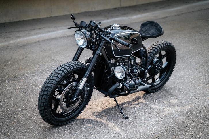 BMW R80 - Custom build Scrambler met een Café Racer look, Motoren, Motoren | BMW, Particulier, Overig, meer dan 35 kW, 2 cilinders