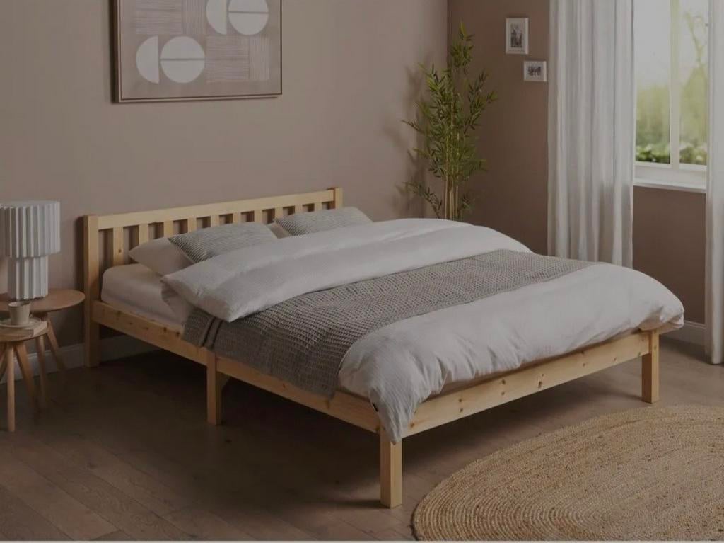 Frolac bed van Leen Bakker, nieuw in doos, Huis en Inrichting, Ophalen of Verzenden, Nieuw, Tweepersoons, 140 cm