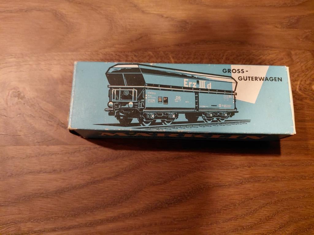 Marklin 4624 zelflosser Erz IIId in de ovp, Wisselstroom, Wagon, Ophalen of Verzenden, Zo goed als nieuw