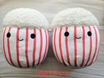 2x Knuffel popcorn Squishmallow zgan, Ophalen of Verzenden, Zo goed als nieuw, Overige typen
