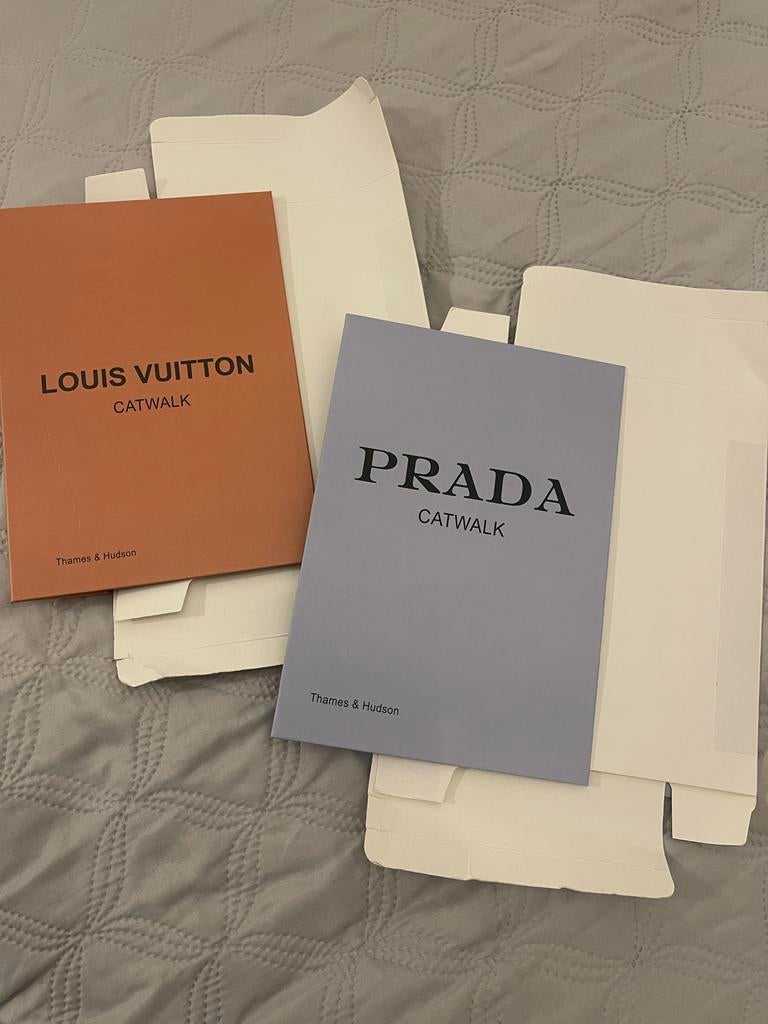 Decoratieve boeken: Louis Vuitton & Prada Catwalk, Ophalen, Nieuw