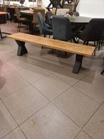 Nieuwe industriële bank 180x44x40cm kruispoot €150, Ophalen, ., Nieuw, .