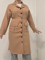 Tuniek jas lang 38-40, Ophalen of Verzenden, Zo goed als nieuw, Maat 38/40 (M), Bruin