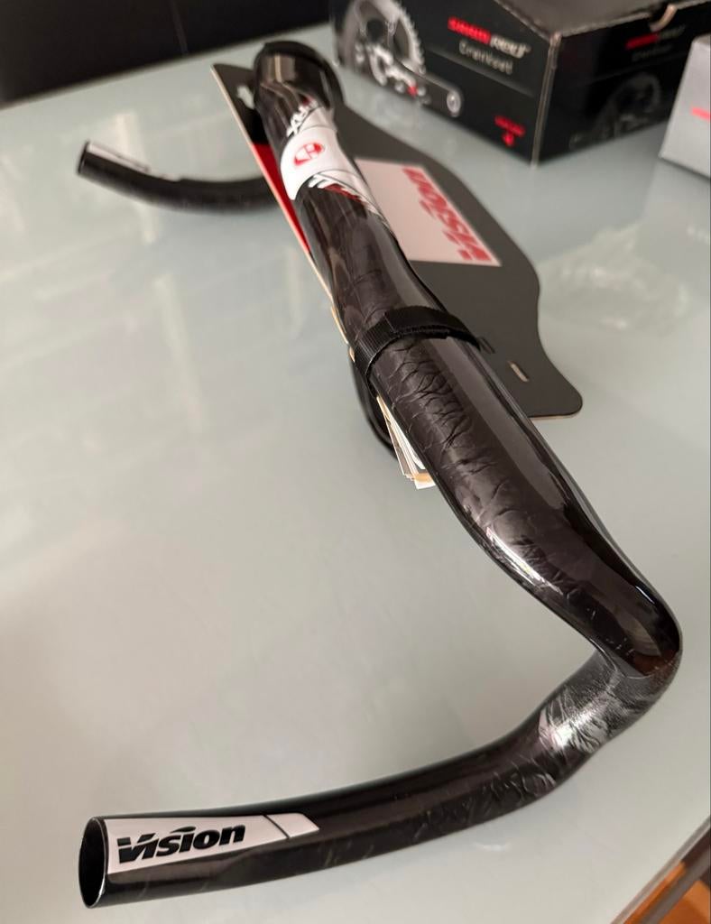 Vision Trimax Carbon Stuur 440mm, 31.8mm klemmaat, Fietsen en Brommers, Fietsonderdelen, Stuur, Nieuw, Ophalen of Verzenden, Racefiets