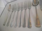 13 vintage Haags Lof bestek Sola Gero Silpacca RVS per stuk, Ophalen of Verzenden