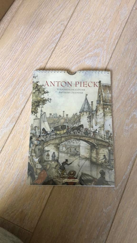 Anton Pieck kalender, Verzamelen, Efteling, Ophalen of Verzenden, Zo goed als nieuw, Overige typen