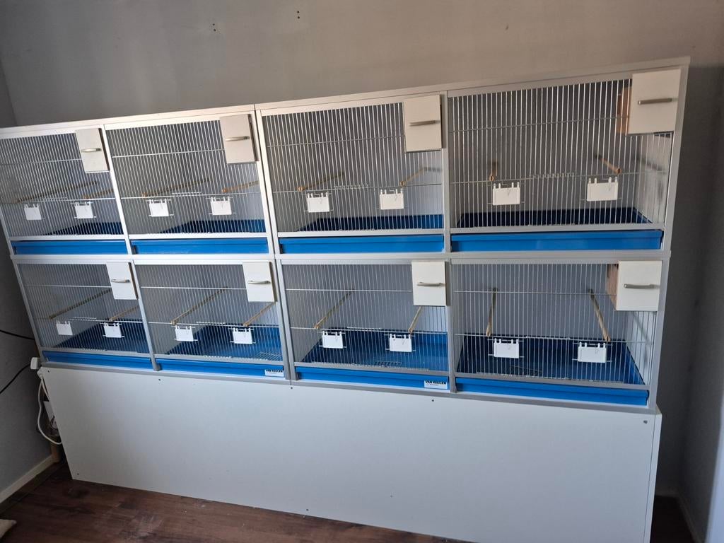 Van Keulen broedkooien met toebehoren, Ophalen, Zo goed als nieuw, Kunststof, Broedkooi of Kweekkooi