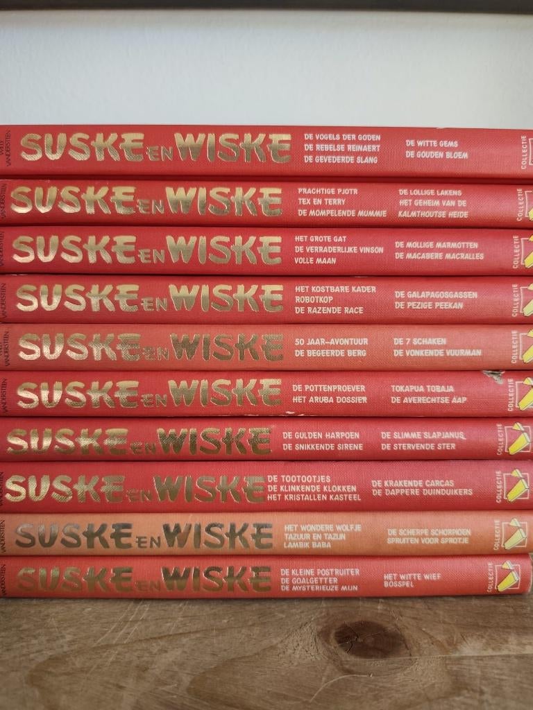 Lecturama Suske en Wiske collectie, delen 41 t/m  50, Complete serie of reeks, Ophalen of Verzenden, Gelezen, Willy Vandersteen
