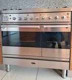 Mooie Boretti gasfornuis met dubbele oven, Ophalen, Gebruikt, Warmhoudplaat, 60 cm of meer