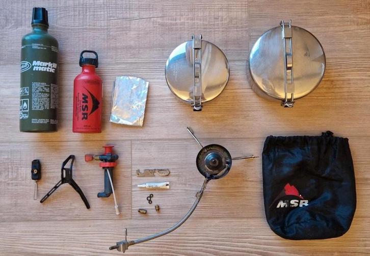 MSR whisperlite universal, Caravans en Kamperen, Kampeeraccessoires, Gebruikt, Ophalen of Verzenden