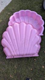 Roze schelp zandbak voor kinderen, Ophalen, Gebruikt