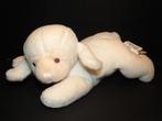 HENNES & MAURITZ BABY SCHAAP VELOURS WIT MET HUIDSKLEUR, Ophalen of Verzenden, Nieuw, Overige typen