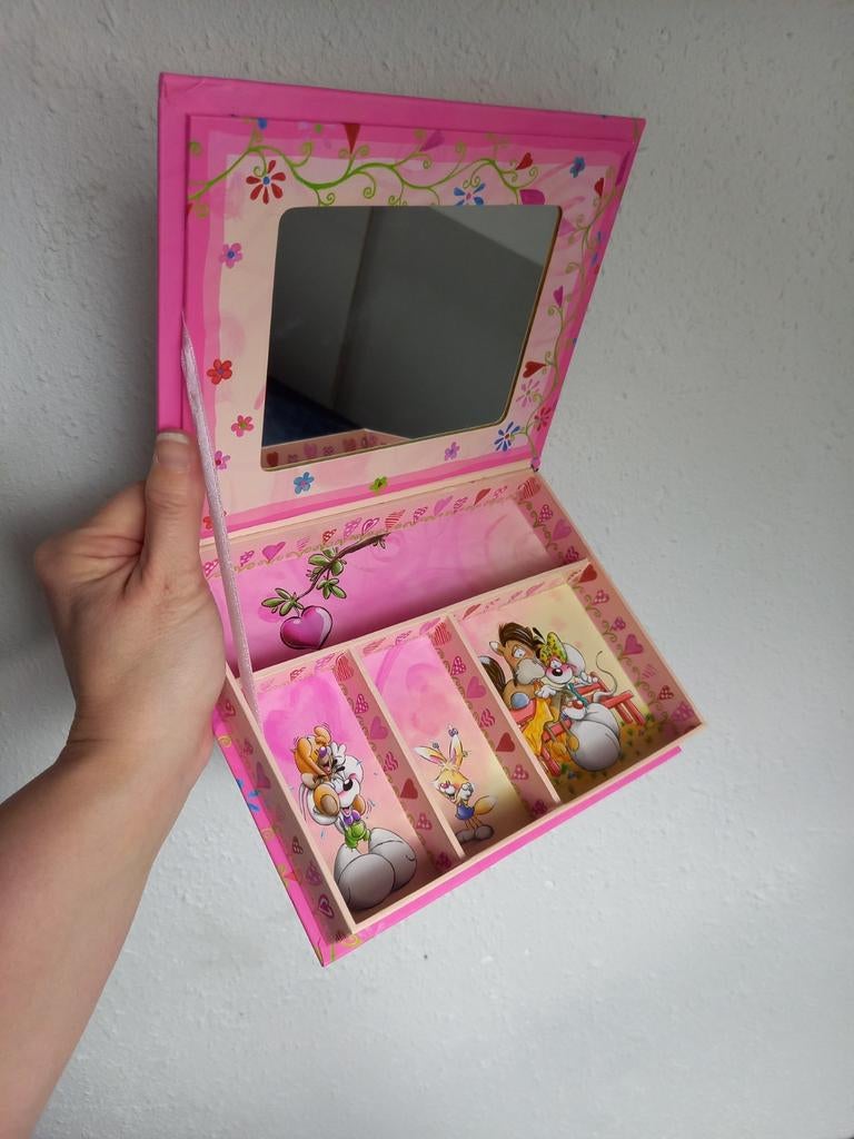 Didle sieradendoosje met spiegel, Ophalen of Verzenden, Diddl, Gebruikt, Overige typen