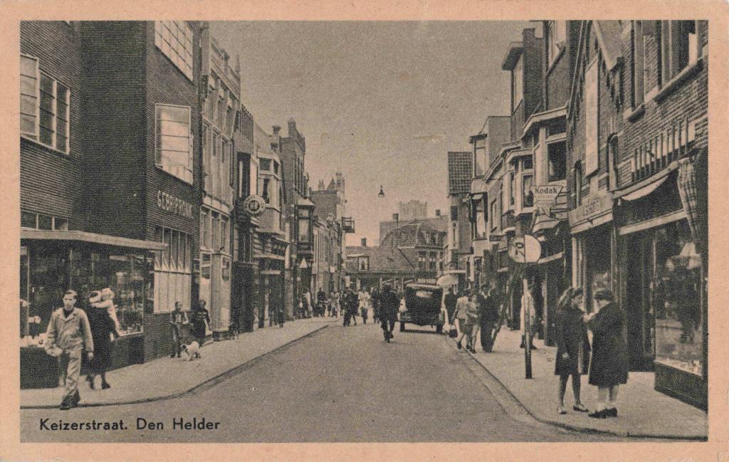 Den Helder Keizerstraat B3142, Ophalen, 1940 tot 1960, Ongelopen, Noord-Holland