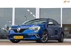Renault Mégane 1.6 TCe GT 225PK Stage 1 Alcantara Trekhaak, Auto's, Gebruikt, 4 cilinders, Blauw, 1650 kg