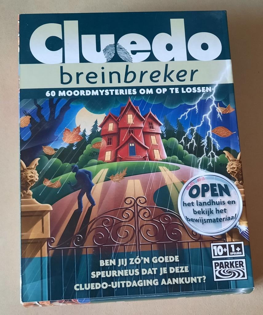 Cluedo, Vijf spelers of meer, Ophalen, Zo goed als nieuw, Hasbro
