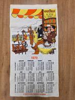 Vintage van Nelle jaarkalender theedoek 1979, Gebruikt, Overige kleuren, Van Nelle, Unknown