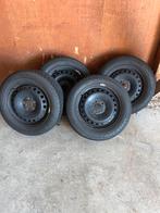 Winterbanden op stalen velgen - Semperit Speed-Grip 2, Auto-onderdelen, Banden en Velgen, Ophalen, Gebruikt, 16 inch, Banden en Velgen