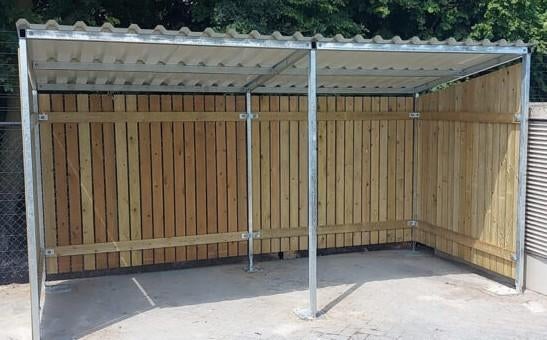 Fietsenstalling overkapping Berging, Ophalen of Verzenden, Nieuw, Overige typen