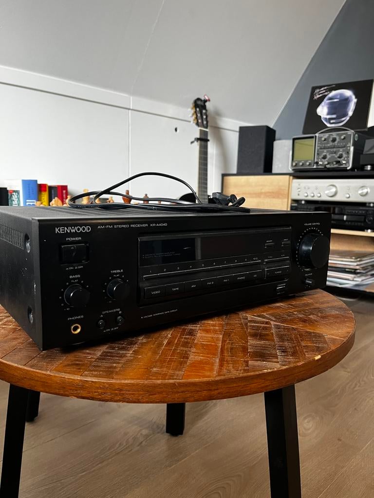 Vintage Kenwood Stereo Receiver - KR-A4040, Overige merken, Ophalen of Verzenden, Zo goed als nieuw, 60 tot 120 watt