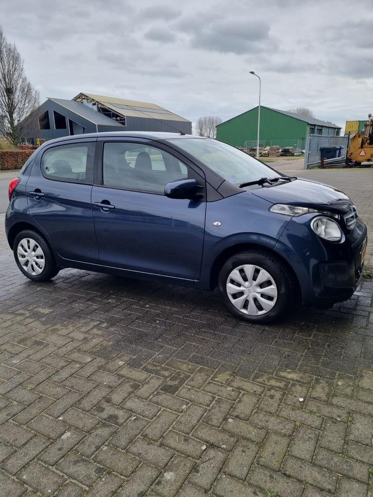 Citroën C1 1.0 VTi Airscape 68PK S&S 5D 2018 Blauw, Auto's, Citroën, Voorwielaandrijving, C1, Origineel Nederlands, Handgeschakeld