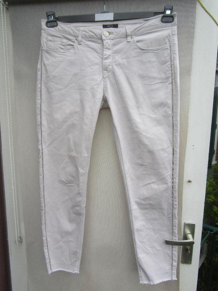 Broek OPUS mt  42   gebr. wit, Kleding | Dames, Broeken en Pantalons, Nieuw, Maat 42/44 (L), Wit, Lang, Ophalen of Verzenden