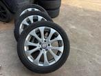 Velgen + banden - Mercedes-Benz breedset met winterbanden, Auto-onderdelen, Banden en Velgen, Ophalen, Gebruikt, Banden en Velgen